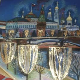 Новогодняя Москва