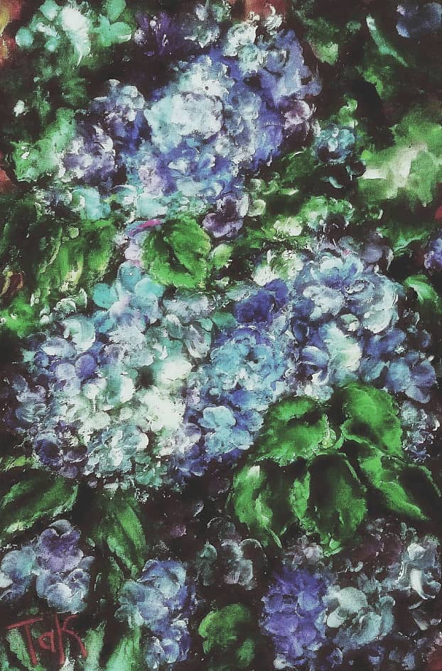 Гортензия (Цветы молчат, но говорят о многом)