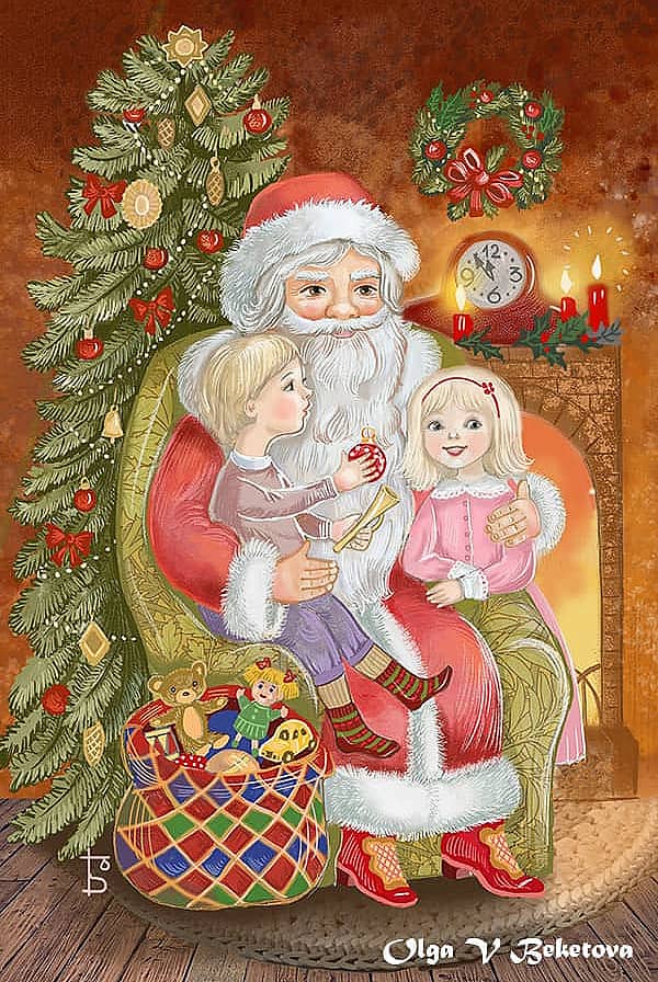 Новогодняя открытка