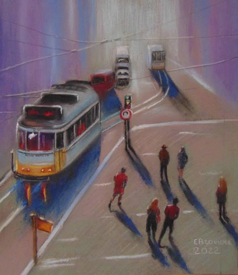 Тг канал суета. Алферов художник картина трамвай. Картина с выставки это суета. Ксыса Европа и суета. Как рисовать суету.