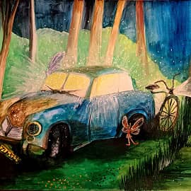 Старый автомобиль