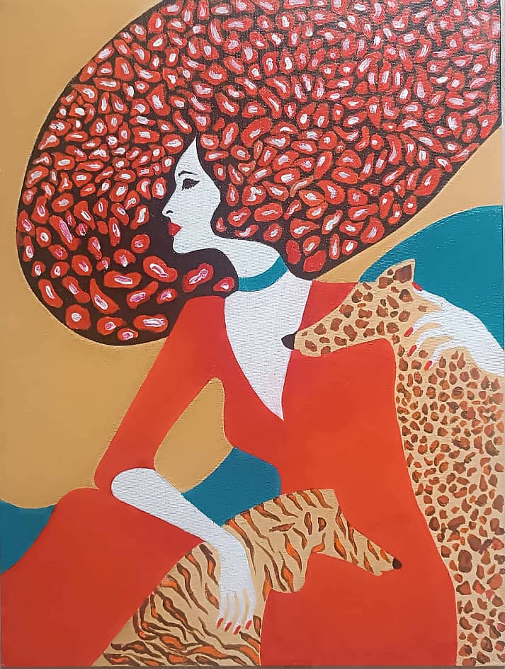 Дама с двумя собачками