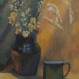 Кувшин с кружкой