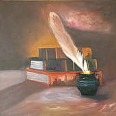 Натюрморт с книгами