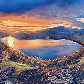 горное озеро-2