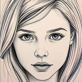 Портрет девушки  34