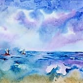 Море волнуется