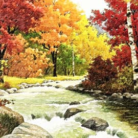 Осенняя река