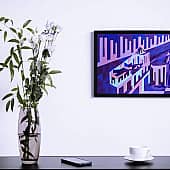 Геометрический натюрморт (1), художник Валентина Балан