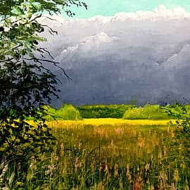 "Уходящая гроза..."