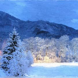 Зимний вечер