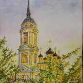 Успенская церковь. Воронеж (2), художник Olga
