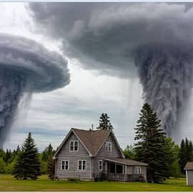 Нападение торнадо