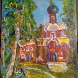 Церковь на лесном массиве