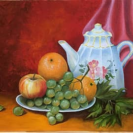 Чай с апельсинами