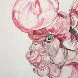 Странная рыбка экзотическая