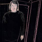 Портрет в чёрном, художник Елена Николаевна