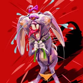 Розовый Зайчик