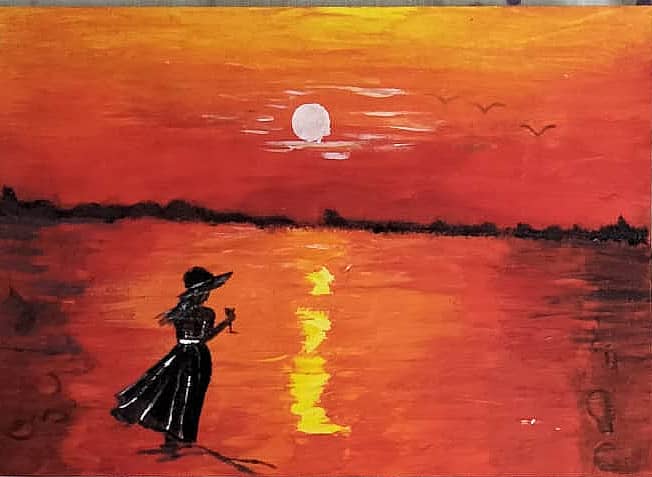 Девушка и море