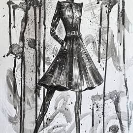 Дама в черном 3