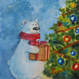 Новогодняя открытка 3