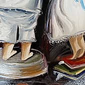 Парижское утро (1), художник Чернова Ольга