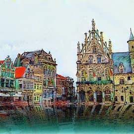 После дождей.