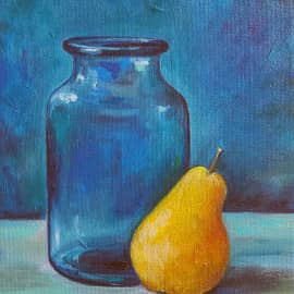 Натюрморт с грушей