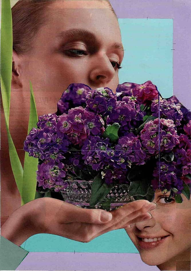 Аромат. Коллаж.