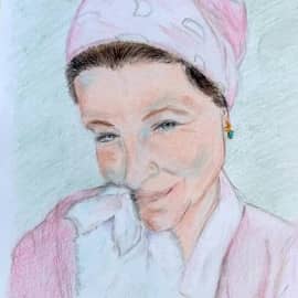 Женщина с кроликом