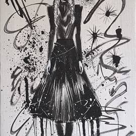 Девушка в черном