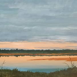 Белые ночи на р.Вычегда