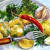 Картошечка с укропчиком