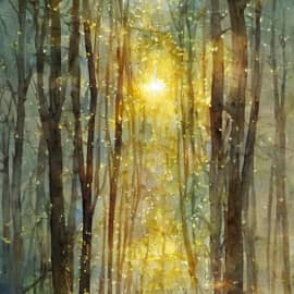 Картина "Солнышко лесное"