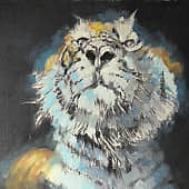 Тайга. Огонь. (2), художник Сергей Куценко