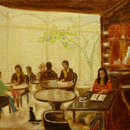 Симпатия в кафе