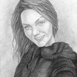 Портрет молодой девушки