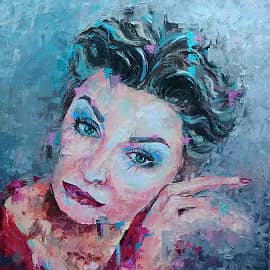 Портрет певицы