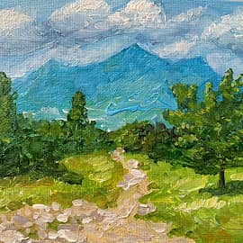 Бештау перед грозой