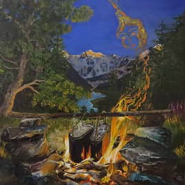 Там,где кедры вонзаются в небо