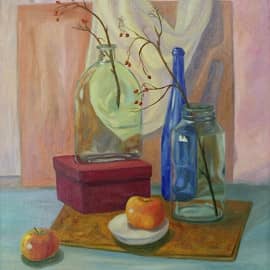 Натюрморт с красной коробочкой