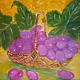 Корзина винограда