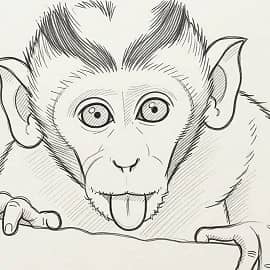 Набросок по фото из интернета