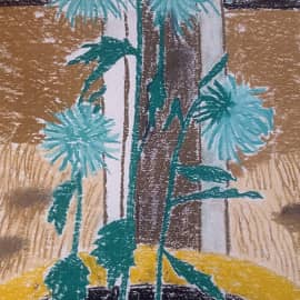 Астры в горшке, 2004