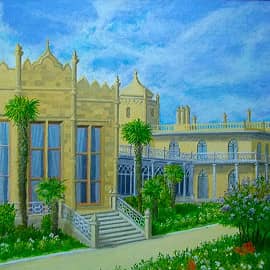 Дворец Воронцова в Алупке. Левое крыло