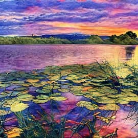 Хмурое утро.