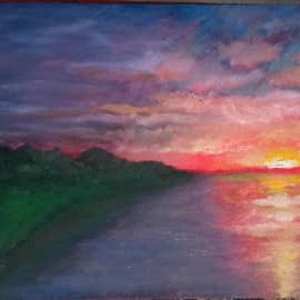 Этюд "Вечер"