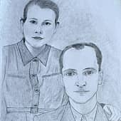 Мои родители. Написано с любовью. Фото 1958 года