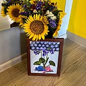 Фиалка (1), художник Людмила Соболь