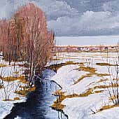 Вешние воды. Пленэр.